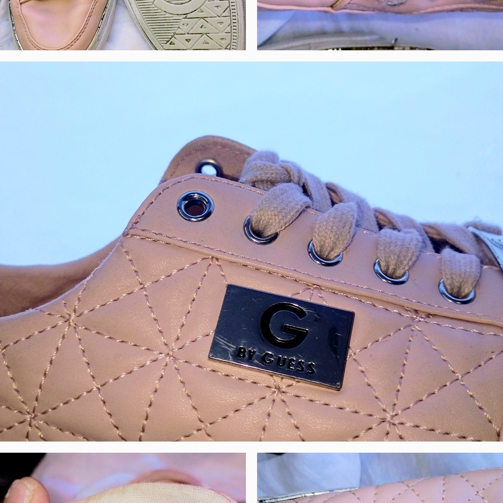 Guess Quilted Sneakers in Pink